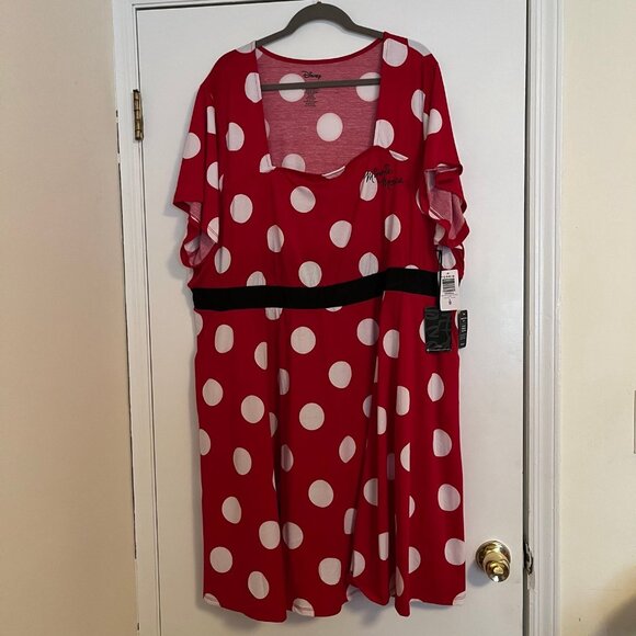 Torrid Size 5xl Disney Minnie Mouse Mini Dress Halloween Costume - Picture 4 of 7